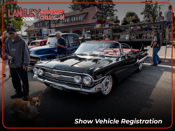 2026 Show Vehicle Registration - General
