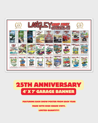 2024 Exclusive - 25th Anniversary Garage Banner